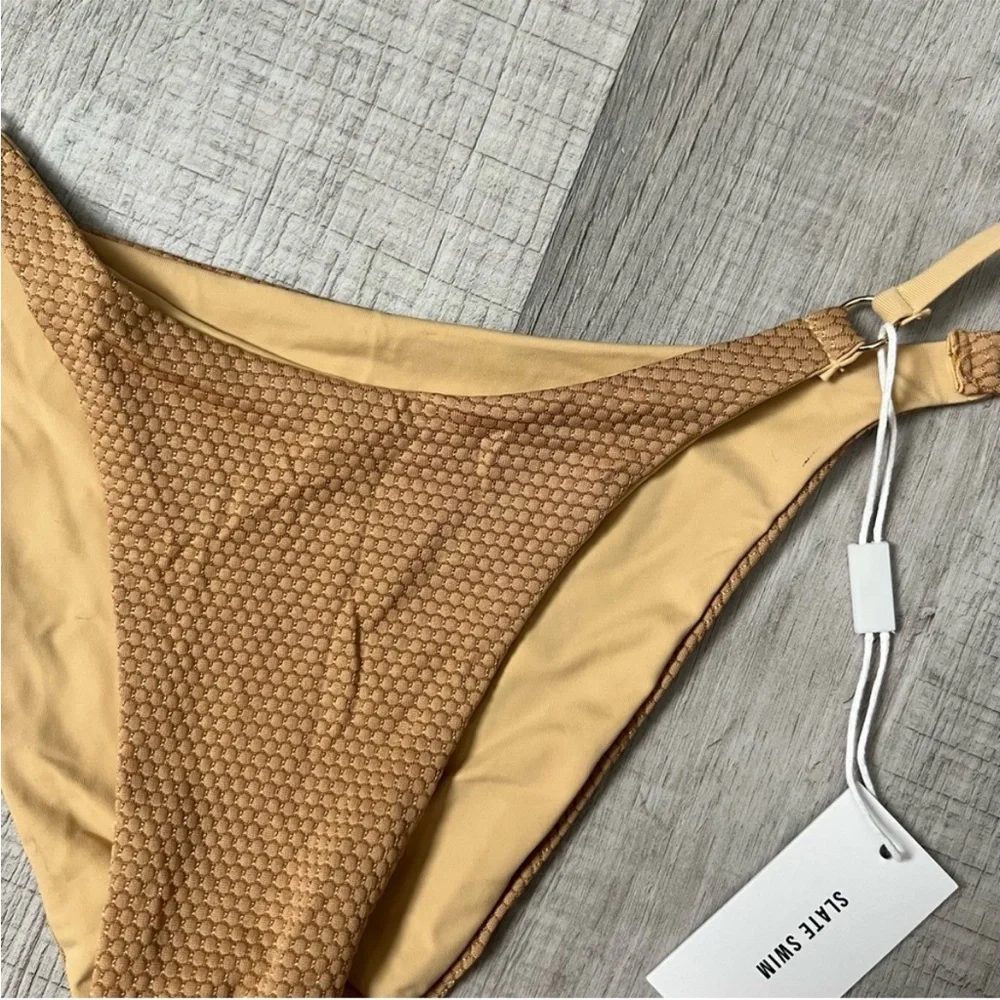 NWT SLATE SWIM PALERMO BOTTOM | BISCOTTI Size Small